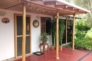 Front door.