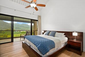 Every bedroom at Hale i Lani has a private lanai with amazing views