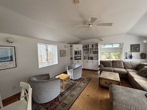 living room built-ins