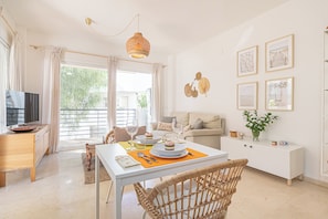 Living and dining room