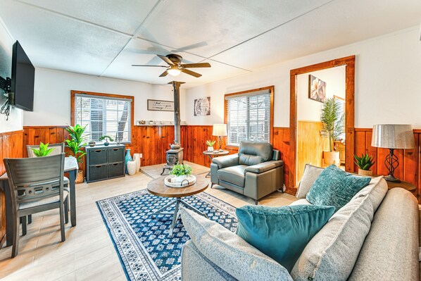 Mt Laguna Vacation Rental | 1BR | 1BA | 5 Steps to Enter | 900 Sq Ft