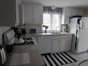Well equipped kitchen