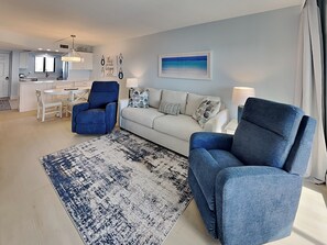 Living Room - Queen Sofa Sleeper + Recliner