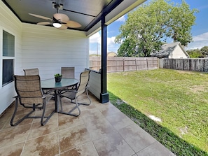 Back Patio Area