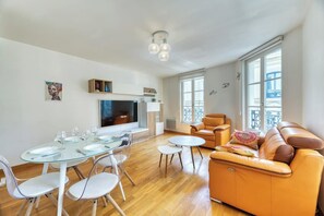 Espace détente avec TV 