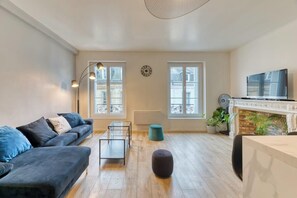 Espace détente avec TV 