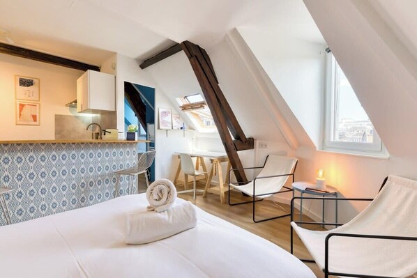 Espace détente avec TV 