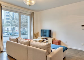 salon avec TV