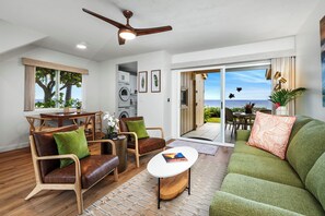 Watch whales and sunsets from the comfort of your great room—Hawaiʻi living at its finest.
