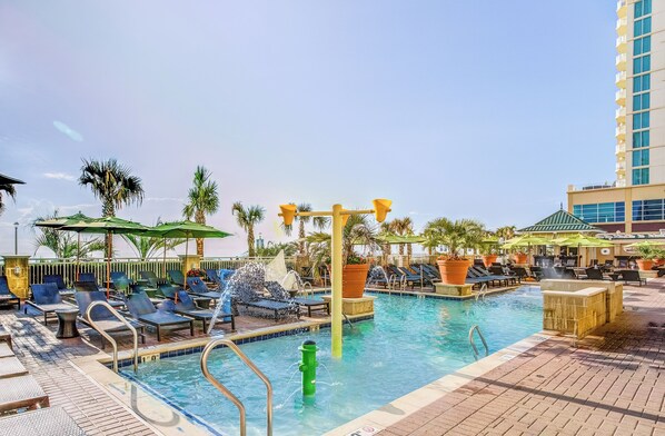 Outdoor swimming pool