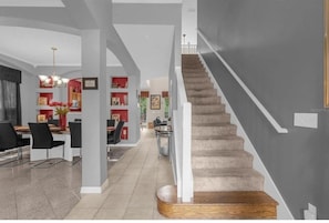 Indoors, Architecture, Building, House, Staircase