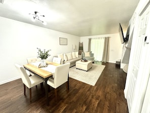 Furniture, Table, Dining Room, Dining Table, Indoors