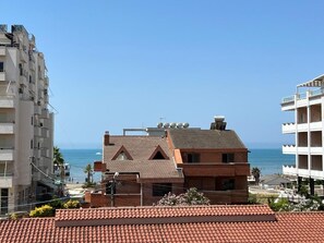 Vista para a praia ou o mar