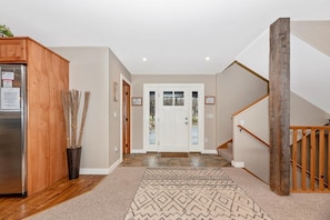 Inside Front door