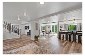 Gather comfortably in this spacious home with room for seven guests.