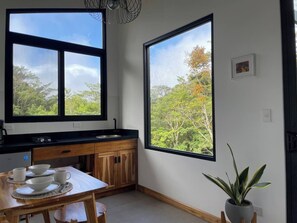 Cocina y sus vistas