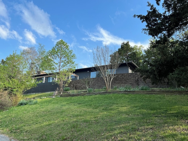 House from the road