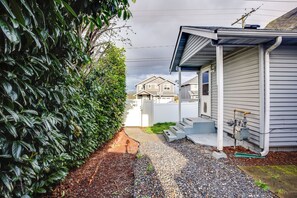 Property Exterior | Driveway Parking (4 Vehicles) | Fenced-In Backyard