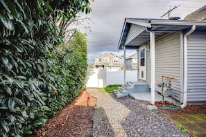 Property Exterior | Driveway Parking (4 Vehicles) | Fenced-In Backyard