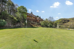 Condo Building Overlooking Hole 6 at Smoky Mountain Country Club