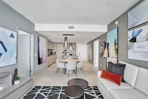 Stylish open space living room (2)