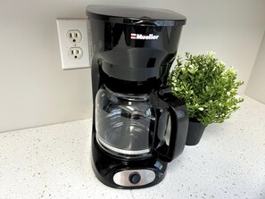 Kaffe och/eller kaffebryggare