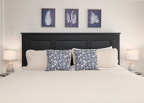 Spacious Bedroom w/ King Bed