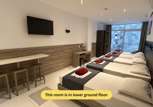Bed for 5 persons