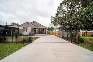 Front View of House (Gated)