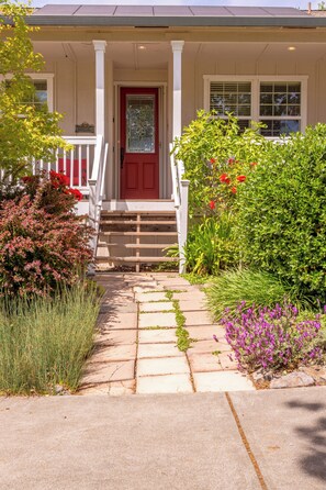 This is our front entryway.