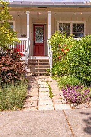 This is our front entryway.