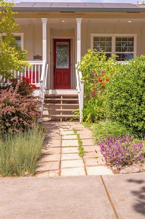 This is our front entryway.