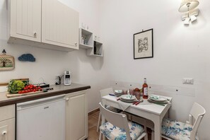 Kitchen and dining area