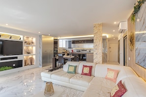 Living and dining room
