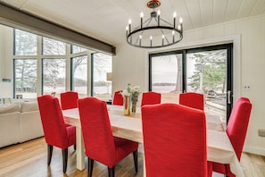 Dining Room | 1st Floor | 2-Story Home | Dishware & Flatware