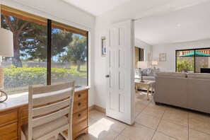 Den Leads to Living Room