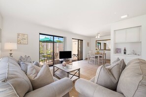 Living Room is Bright and Spacious