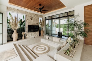 Sunken Lounge Living Room