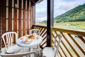 Open the door and step out onto your private balcony!