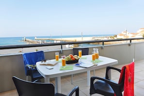 Sit out on your balcony and enjoy the fresh sea breeze!