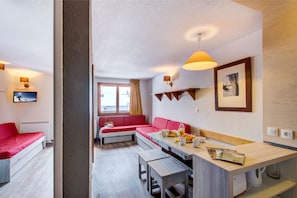 Your go-to space for family time and relaxation - the living room.