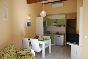 Share meals and laughs at the dining table.