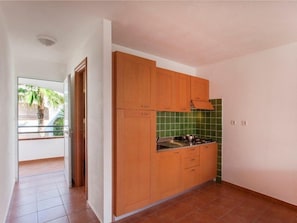 Make a quick meal in your kitchenette.