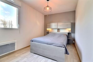 Drift to sleep in a comfortable bed after a wonderful day outside.