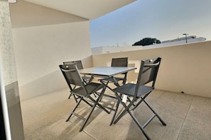 Step out onto your balcony and breathe the fresh air.