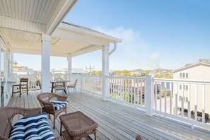 Decks for Days with Water Views on all Sides