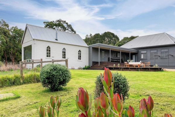 One of the most unique properties on the Mornington Peninsula. Once a church, now your sanctuary in Red Hill