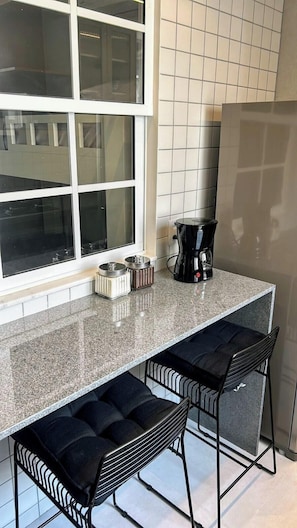 Breakfast area in kitchen