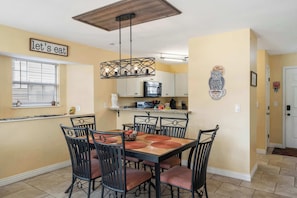 Make mealtime memories together at the dining table, seating 6