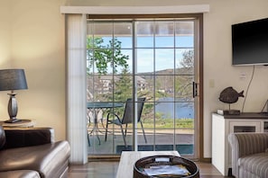 Lounge the day away or dine alfresco with gorgeous views on the patio